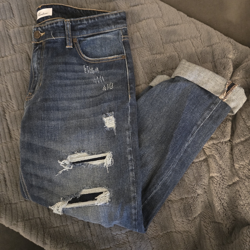 Kancan Distressed Blue Jeans